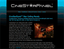 Tablet Screenshot of cinestarpanel.com